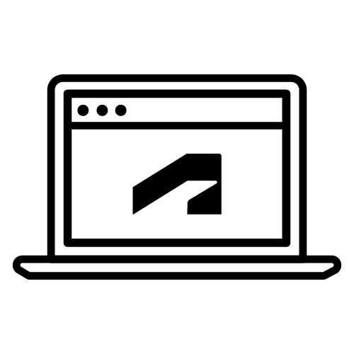 laptop icon black